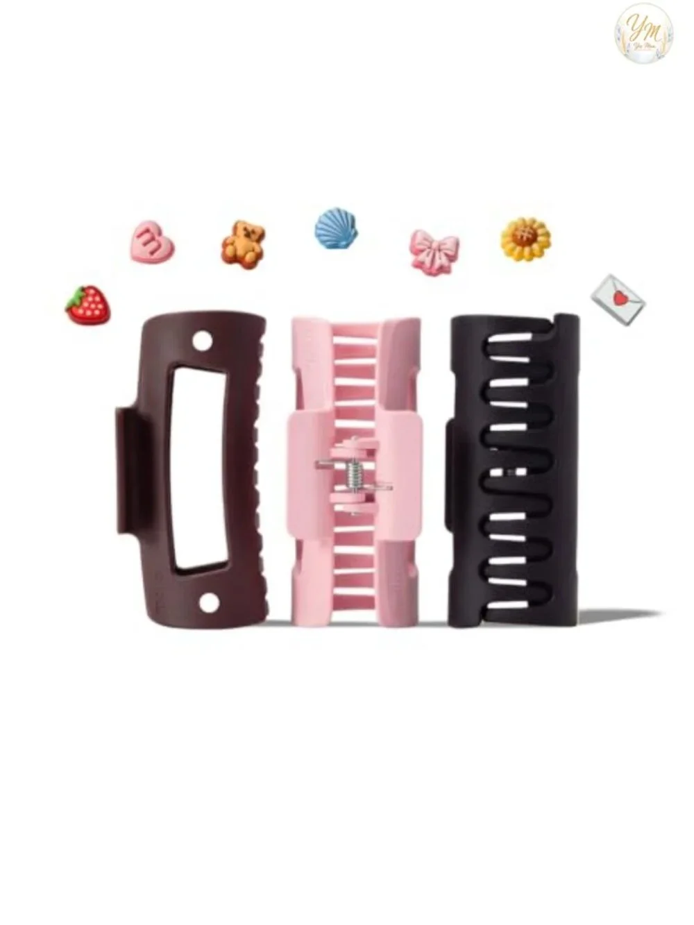 Flexible Comfort Hair Claw Clips for Women, Thick & Thin Hair, CloudFlex